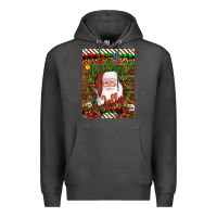Charcoal Heather Christmas Feeling Jolly Santa Premium Hoodie - Artiststas