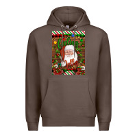 Coffee Christmas Feeling Jolly Santa Premium Hoodie - Artiststas
