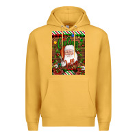 Mustard Christmas Feeling Jolly Santa Premium Hoodie - Artiststas