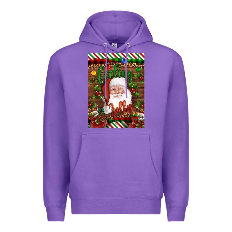 Christmas Feeling Jolly Santa Premium Hoodie by Artiststas | Teevron