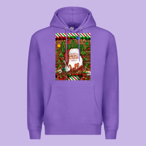 Christmas Feeling Jolly Santa Premium Hoodie Designed By Artiststas