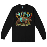 Black mama bear Long Sleeve Tee - BarkalooDesign