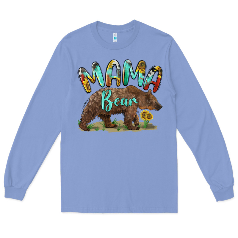 Mama Bear Long Sleeve Tee by BarkalooDesign | Teevron