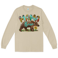 Mushroom mama bear Long Sleeve Tee - BarkalooDesign