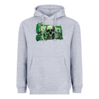 Heather Grey money Heavyweight Hoodie - Unal Design