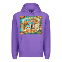 Purple i think i love fall most of all tumbler Premium Hoodie - BundleAndBundleShop
