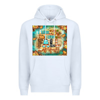 White i think i love fall most of all tumbler Premium Hoodie - BundleAndBundleShop