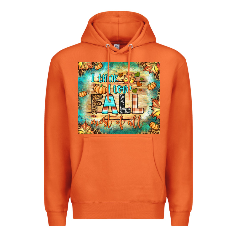 I Think I Love Fall Most Of All Tumbler Premium Hoodie by BundleAndBundleShop | Teevron