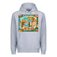 Heather Grey i think i love fall most of all tumbler Premium Hoodie - BundleAndBundleShop