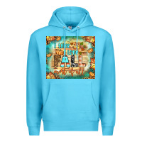 Ocean Blue i think i love fall most of all tumbler Premium Hoodie - BundleAndBundleShop