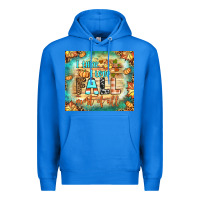 True Royal i think i love fall most of all tumbler Premium Hoodie - BundleAndBundleShop