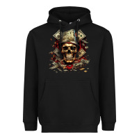 Black bad money Heavyweight Hoodie - Unal Design