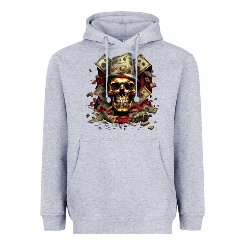 Bad Money Heavyweight Hoodie by Unal Design | Teevron