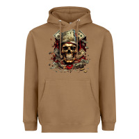 Toasted Coconut bad money Heavyweight Hoodie - Unal Design