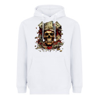 White bad money Heavyweight Hoodie - Unal Design