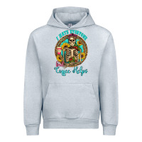 Heather Grey i hate everyone but coffee helps western skeleton coffee sunflowers Urban Hoodie - Artiststas