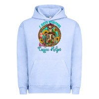Pigment Grape Ice i hate everyone but coffee helps western skeleton coffee sunflowers Urban Hoodie - Artiststas