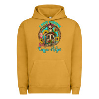 Pigment Peanut Butter i hate everyone but coffee helps western skeleton coffee sunflowers Urban Hoodie - Artiststas