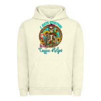 Pigment Pistachio i hate everyone but coffee helps western skeleton coffee sunflowers Urban Hoodie - Artiststas