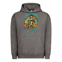 Pigment Tornado i hate everyone but coffee helps western skeleton coffee sunflowers Urban Hoodie - Artiststas