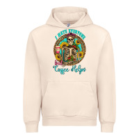 Sandshell i hate everyone but coffee helps western skeleton coffee sunflowers Urban Hoodie - Artiststas