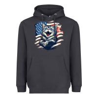 Smoke cat1 Heavyweight Hoodie - Unal Design