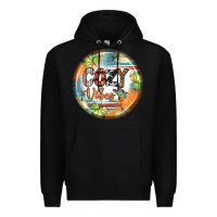 Black cozy vibes earrings Premium Hoodie - BundleAndBundleShop