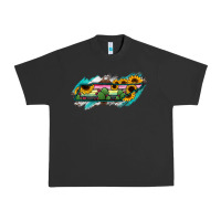 Pigment Black Tennessee Map Sunflower Cactus Serape Urban Heavy Tee - RanaPortraitStore