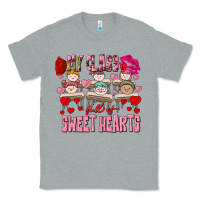 Heather Grey Valentine's Day My Class Is Full Of Sweet Hearts Classic Tee - FaDigitalArtStudio