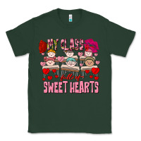 Sports Green Valentine's Day My Class Is Full Of Sweet Hearts Classic Tee - FaDigitalArtStudio