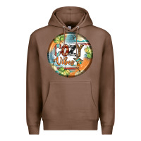 Chestnut cozy vibes earrings Premium Hoodie - BundleAndBundleShop