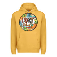 Mustard cozy vibes earrings Premium Hoodie - BundleAndBundleShop