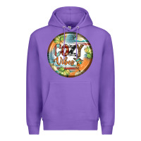 Purple cozy vibes earrings Premium Hoodie - BundleAndBundleShop