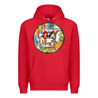 Red cozy vibes earrings Premium Hoodie - BundleAndBundleShop