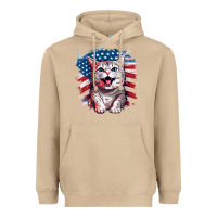 Mushroom cat2 Heavyweight Hoodie - Unal Design