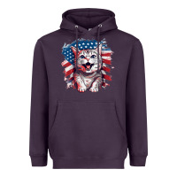 Plum cat2 Heavyweight Hoodie - Unal Design