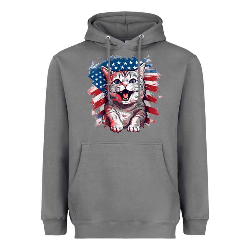 Cat2 Heavyweight Hoodie by Unal Design | Teevron