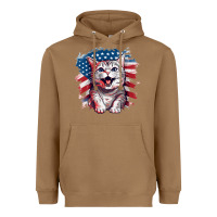 Toasted Coconut cat2 Heavyweight Hoodie - Unal Design