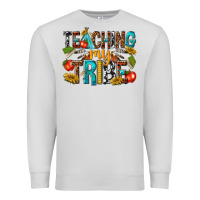 Dove Grey teaching my Premium Sweatshirt - texasbilliewilder