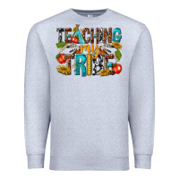 Heather Grey teaching my Premium Sweatshirt - texasbilliewilder