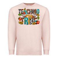 Pale Pink teaching my Premium Sweatshirt - texasbilliewilder