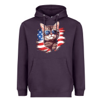 Plum cat2 Heavyweight Hoodie - Unal Design
