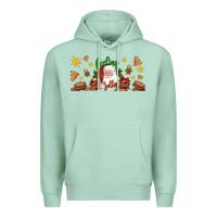 Seafoam Christmas feeling jolly santa Premium Hoodie - Artiststas