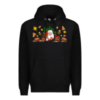 Black Christmas feeling jolly santa Premium Hoodie - Artiststas