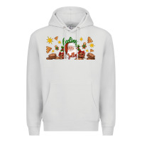 Dove Grey Christmas feeling jolly santa Premium Hoodie - Artiststas