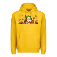 Lemon Christmas feeling jolly santa Premium Hoodie - Artiststas