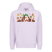 Lilac Christmas feeling jolly santa Premium Hoodie - Artiststas