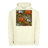 Pigment Pistachio squirrel pumpkin seamless Urban Hoodie - BundleAndBundleShop
