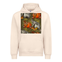 Sandshell squirrel pumpkin seamless Urban Hoodie - BundleAndBundleShop