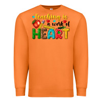 Carrot teaching is a work of heart tbw Premium Sweatshirt - texasbilliewilder